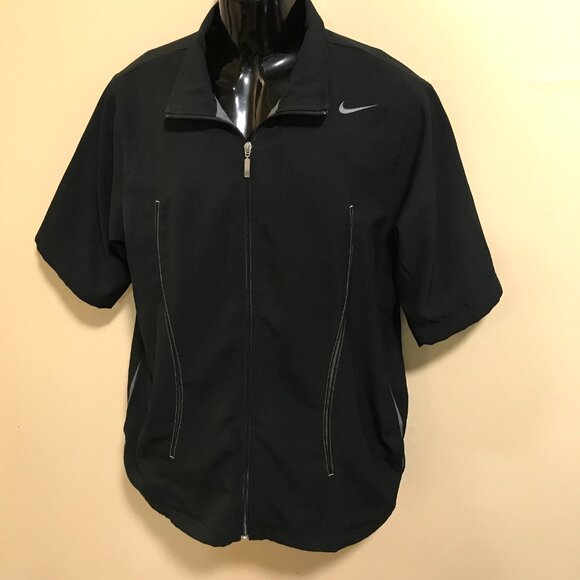 Men's Nike Fit Dry Kobe Bryant Full Zip Short Sleeve Shooting Jacket-Size M - Picture 4 of 14